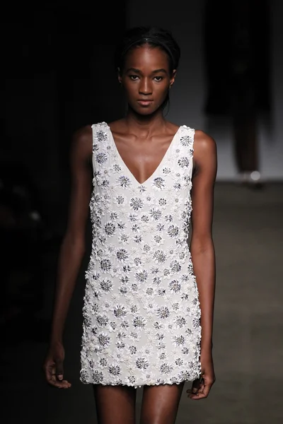 Tracy Reese during Mercedes-Benz Fashion Week — Stock Photo, Image