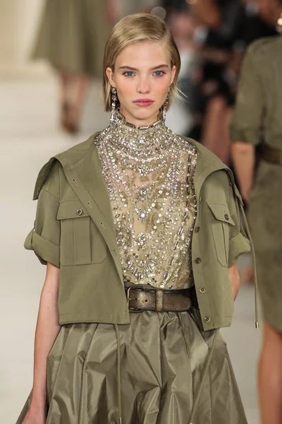 Ralph Lauren pendant la Fashion Week Mercedes-Benz — Photo