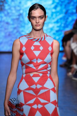 Sam Rollinson Dkny pist yürür