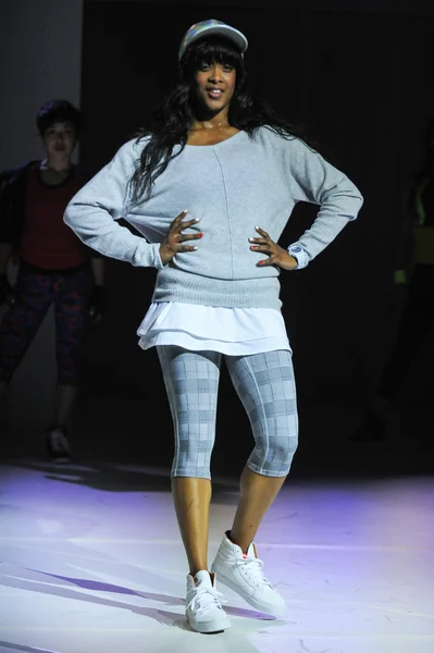 Runway during the Athleta Runway show — Stock Photo, Image