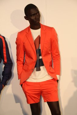 Carlos Campos sunu sırasında New York erkekler gün