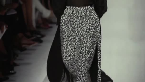 Max Mara Toon tijdens de Milaan Fashion Week — Stockvideo