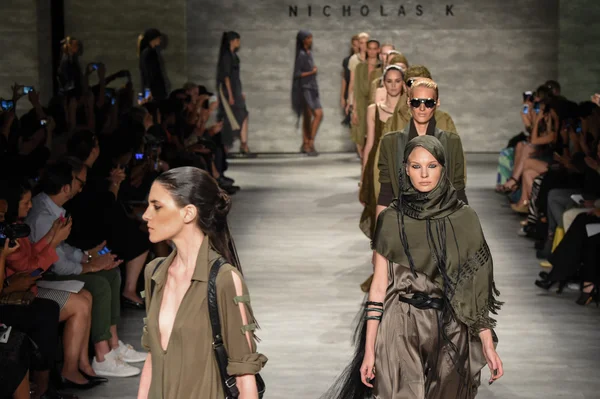 Nicholas K Mbfw sırasında — Stok fotoğraf