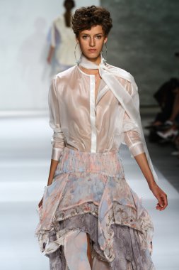 Zimmermann fashion show during Mercedes-Benz Fashion Week clipart