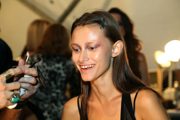 Venexiana durante Mercedes-Benz Fashion Week — Fotografia de Stock