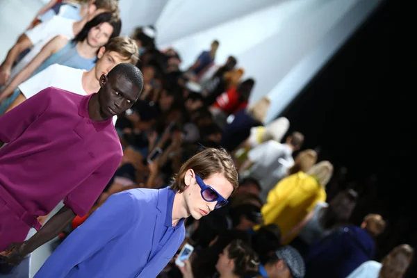 Final na Lacoste durante a Mercedes-Benz Fashion Week — Fotografia de Stock