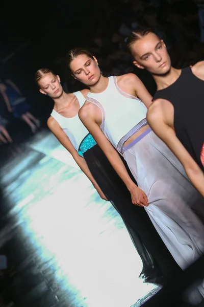 Prabal Gurung desfile de moda — Fotografia de Stock