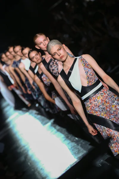 Prabal Gurung desfile de moda — Fotografia de Stock