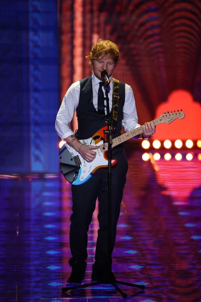 Ed Sheeran at the Victoria's Secret fashion show — Stock Photo, Image