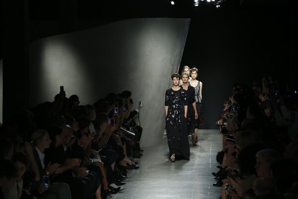 Bottega Veneta show as a part of Milan Fashion Week