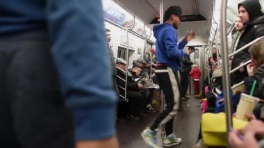 Commuters metro Vagon araçla