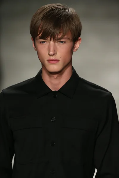 Todd Snyder desfile de moda durante Mercedes-Benz Fashion Week — Fotografia de Stock