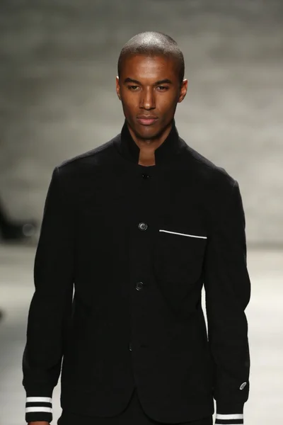 Todd Snyder desfile de moda durante Mercedes-Benz Fashion Week — Fotografia de Stock