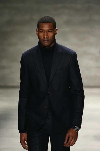 Todd Snyder modevisning under Mercedes-Benz Fashion Week — Stockfoto