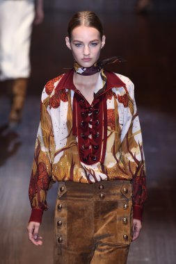 Gucci gösterisi olarak Milano Moda Haftası