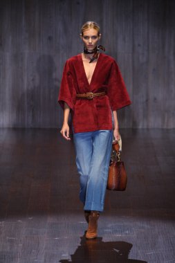Gucci gösterisi olarak Milano Moda Haftası