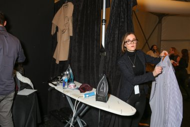 Sahne arkasında Ftl Moda defilede