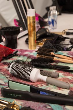 Sahne arkasında Ftl Moda defilede