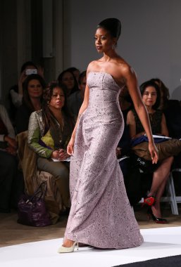 Condola Rashad B Michael Amerika moda göstermek