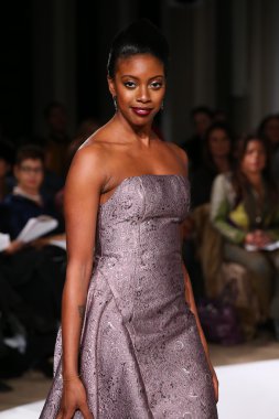 Condola Rashad B Michael Amerika moda göstermek