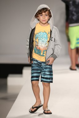 Nike Levi's Kids fashion show clipart