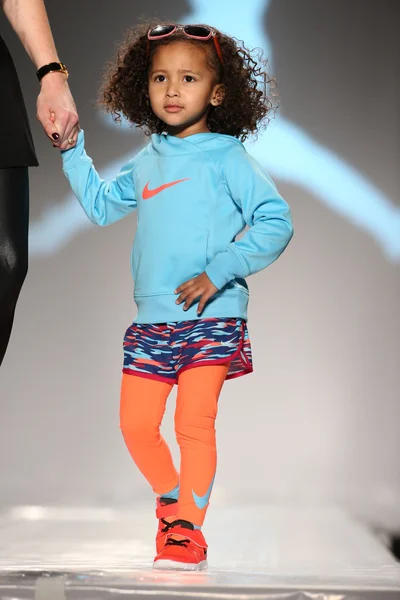 Nike Levi's Kids fashion show — Stock Photo, Image