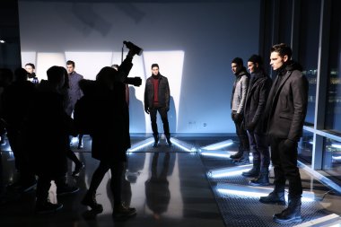 W.R.K. sunu sırasında Mercedes-Benz moda hafta Güz