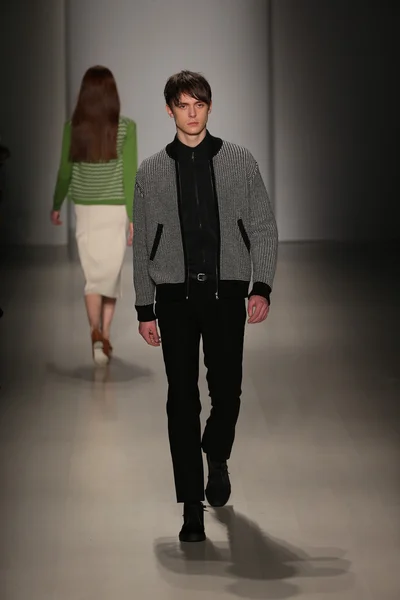 Orley fashion show during MBFW Fall 2015 — Stock Photo, Image