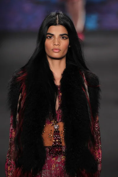 Anna Sui fashion show — Stock Photo, Image