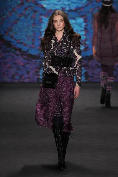 Anna Sui fashion show — Stock Photo, Image