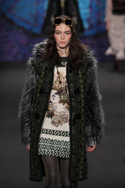 Anna Sui sfilata — Foto Stock