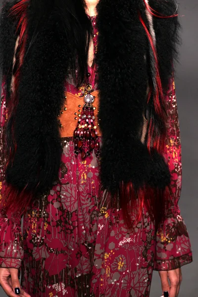 Показ мод Анны Суй — стоковое фото