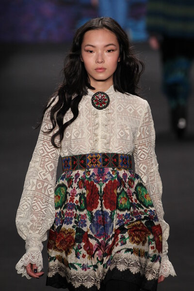 Anna Sui fashion show