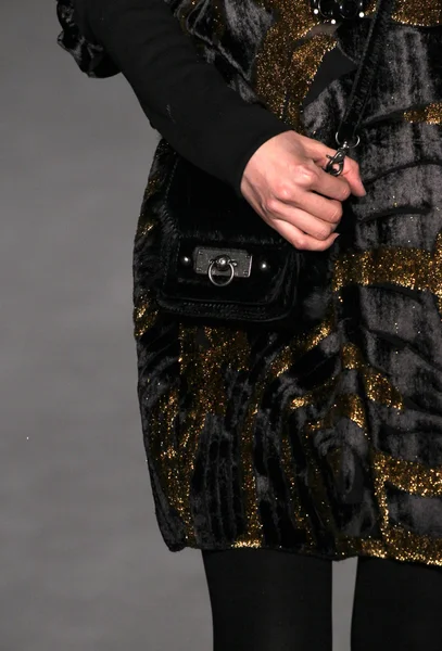 Anna Sui desfile de moda — Fotografia de Stock