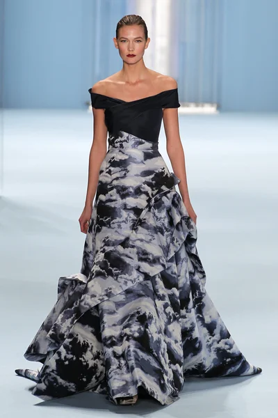 Carolina Herrera Güz 2015 koleksiyonu — Stok fotoğraf