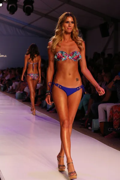 Luli Fama during MBFW Swim — Stock Photo, Image