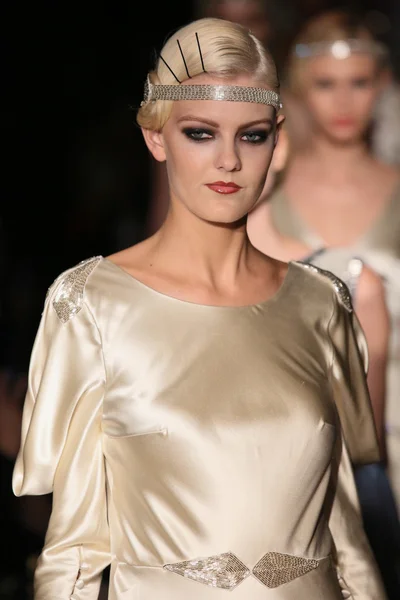 Johanna Johnson runway Show — Stock Photo, Image