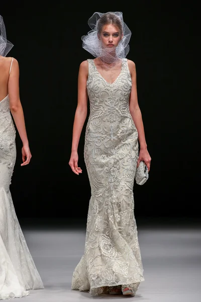 Badgley Mischka modevisning — Stockfoto