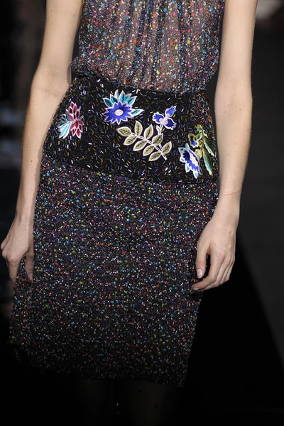Diane Von Furstenberg desfile de moda — Fotografia de Stock
