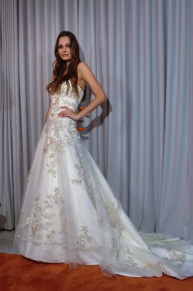 Suknie ślubne kolekcja Michelle Roth — Zdjęcie stockowe