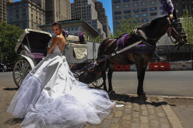 Kalyn Hemphill at the Irina Shabayeva SS 2016 Bridal collection
