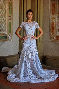 Kalyn Hemphill at the Irina Shabayeva SS 2016 Bridal collection
