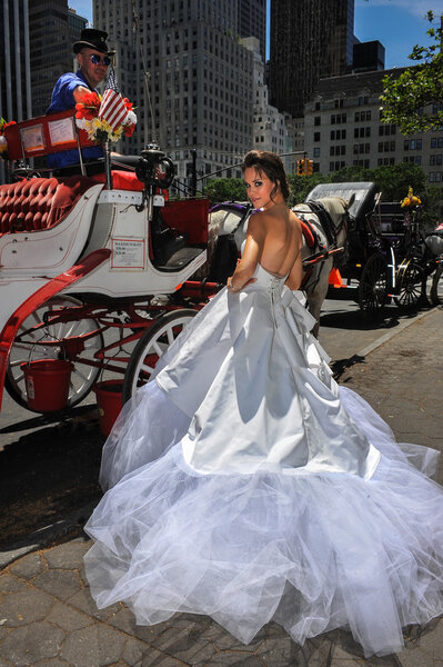 Kalyn Hemphill at the Irina Shabayeva SS 2016 Bridal collection