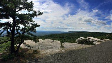 Minnewaska State Park rezerv panoramik manzaraya
