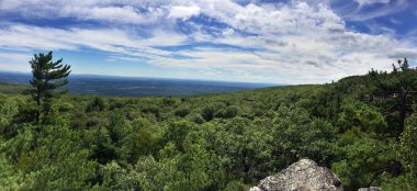 Minnewaska State Park rezerv panoramik manzaraya