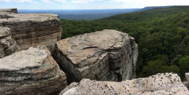 Minnewaska State Park rezerv panoramik manzaraya