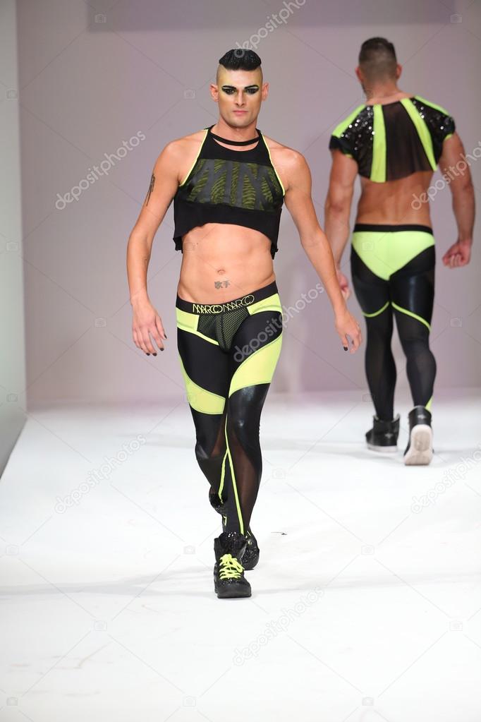 Marco Marco fashion show Spring 2016 Stock Editorial Photo
