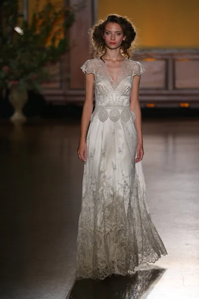 Presentazione Claire Pettibone Bridal autunno inverno 2016 — Foto Stock