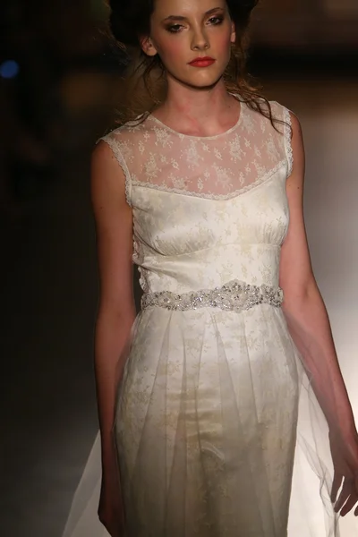 Claire Pettibone Bridal Fall Winter 2016 Presentation — Stok fotoğraf