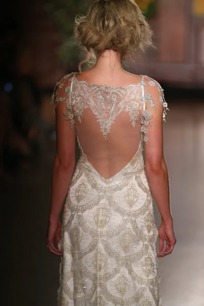 Claire Pettibone Bridal Fall Winter 2016 Presentation — Stock Photo, Image